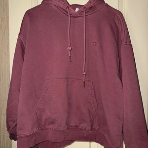 adidas Women's Burgundy Hoodie